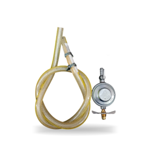 Kit Regulador Aliança1kg + Mangueira de 1,25MT e duas Abraçadeiras