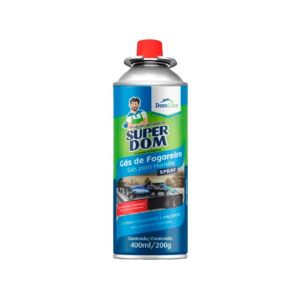 Gás Para Maçarico e Fogareiro 400ml Domline Spray